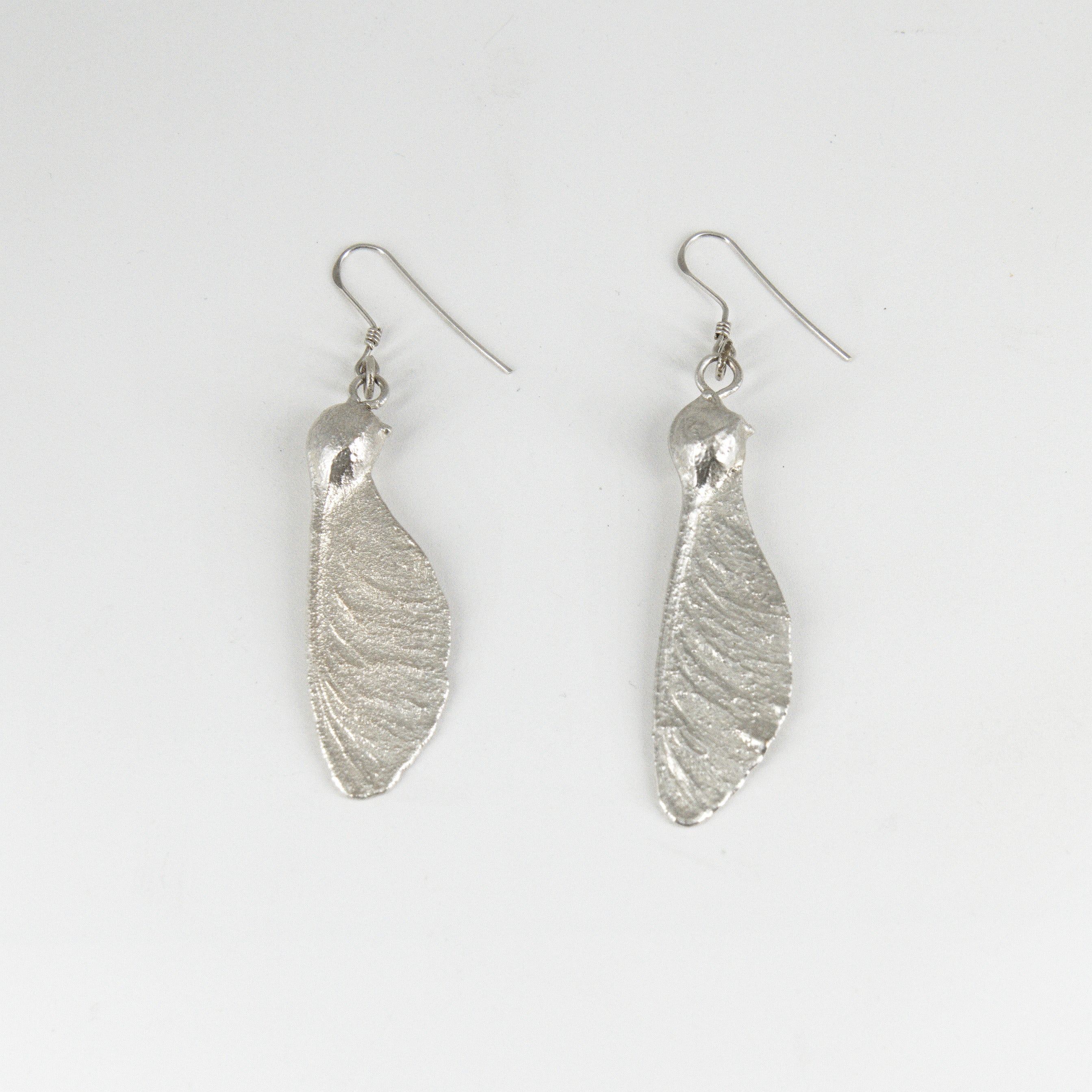20 - Aros semilla arce plata
