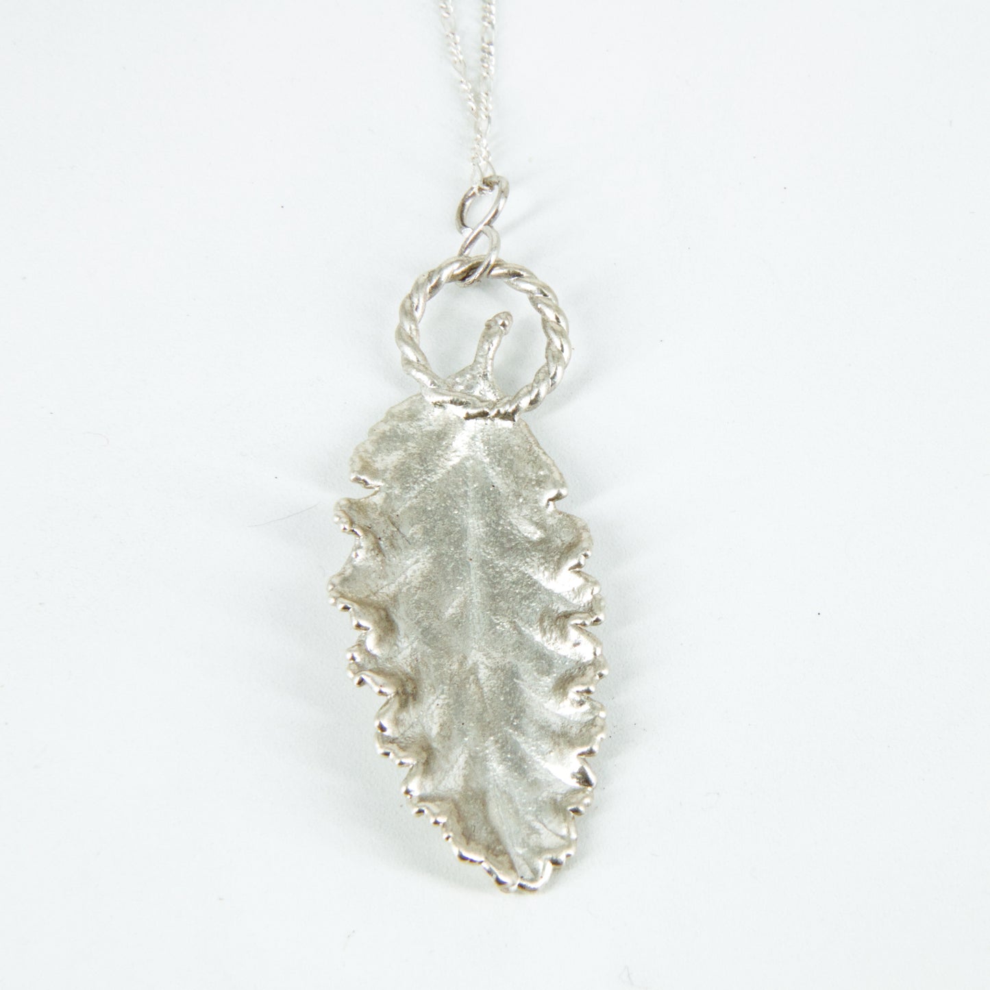 Colgante hoja de hualle