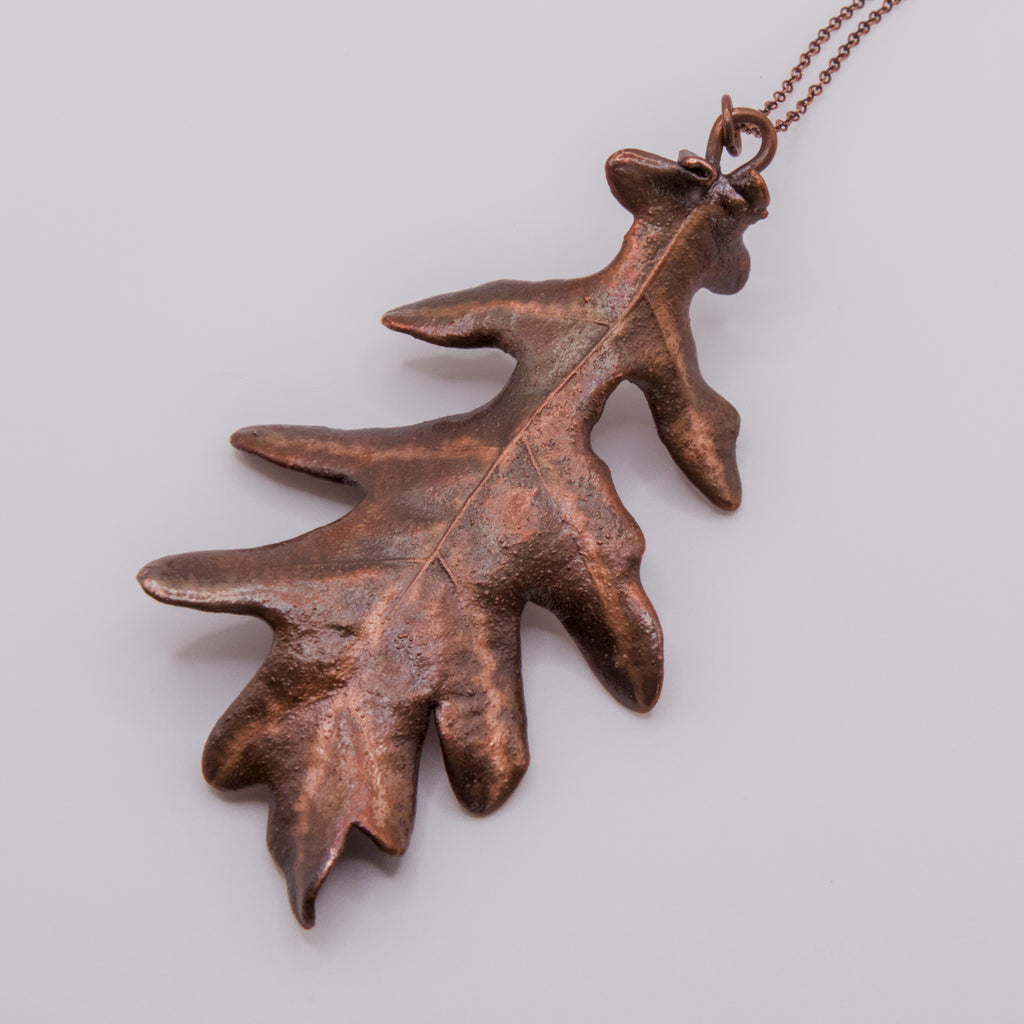 Colgante encino cobre grande