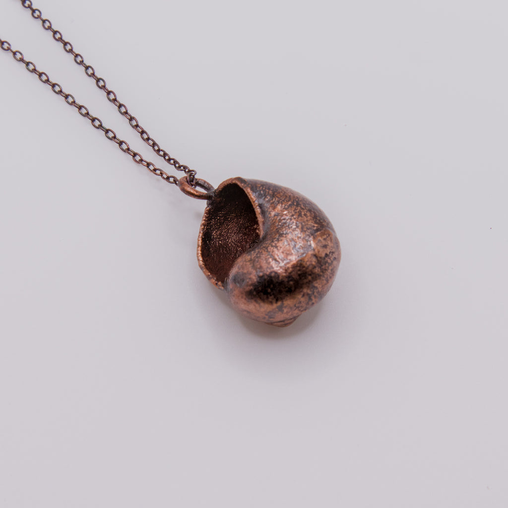 Colgante Caracol cobre